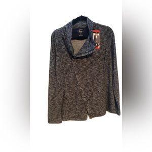 G.H. Bass & Co Women’s Zip Up Sweater. Size Medium. Color Blue